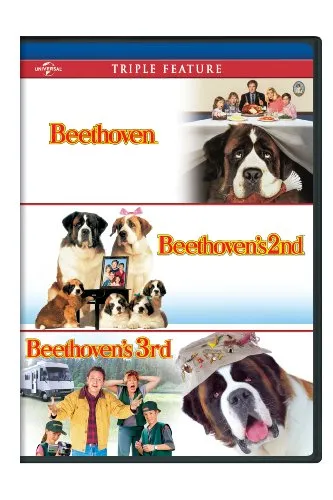 Beethoven / Beethoven's 2nd / Beethoven's 3rd Triple Feature [DVD]