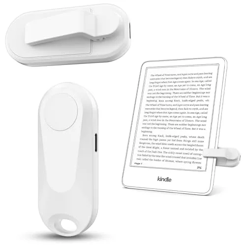DATAFY Remote Control Page Turner for Kindle Paperwhite Oasis Kobo eReaders, Camera Video Recording Remote Triggers, Page Turner Clicker for ipad Tablets Reading Novels with Wrist Strap Storage Bag
